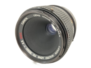 Canon MACRO LENS FD 50mm 1:3.5 S.S.C マクロ レンズ キャノン カメラ周辺機器 ジャンク W8407561