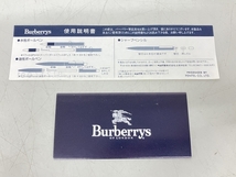 Burberrys BEB50 ノック式 ボールペン ケース入り バーバリー 文房具 中古 K8408250_画像2