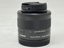 Canon MACRO lens EF-M 28mm 1:3.5 IS STM f/3.5 キャノン マクロ カメラ レンズ 中古 美品 O8400298_画像6