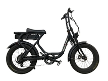 ROCKA FLAME FUMA e-bike ブラック ロカフレーム 電動 アシスト 自転車 中古 楽 M8379275_画像1