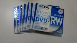 DVD-RW　７枚　新品