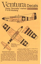 D ベンチュラ 1/48 4871 スイス空軍の P-51B ムスタング_画像1