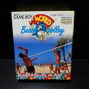 GB用ソフト DMG-WVA ワールドビーチバレー1991 GB CUP アイ・ジー・エス IGS World Beach Valley 1991 ＧＢ CUP ゲームボーイ