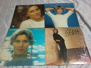 (A)【何点でも同送料 LP/レコード/ 帯付/4点まとめて/Olivia Newton John/水の中の妖精/ たそがれの恋/そよ風の誘惑/さよならは一度だけ