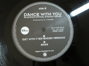 (US)【何点でも同送料 LP/レコード】プロモ D.J KIMURA (木村 芳生)/BLUE WAVE OFFICIAL STADIUM TRACKS - DANCE WITH YOU/COLUMBIA