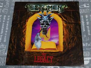 【ジャンク】 TESTAMENT 「THE LEGACY」 LPレコード 7 81741-1【USオリジナル】 テスタメント