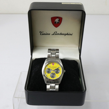 【デイト品】Tonino Lamborghini CG205M 腕時計 トニーノ・ランボルギーニ 純正ベルト 箱付き ブランド品 オシャレ 006FCER45_画像2