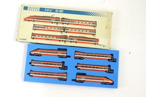 【美品】KATO TGV Duplex 関水金属 デュープレックス 箱付 希少 鉄道 模型 コレクション コレクター インテリア 003FUFR96