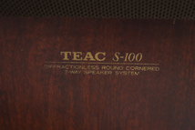 TEAC ティアック Ｓ-100 2WAY ペアースピーカー コンパクト スピーカー オーディオ機器 オーディオ 音響機器 音響 音楽 003FMEY52_画像3