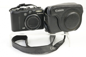 【純正ケース付き】Canon PowerShot G9 コンパクトデジタルカメラ キヤノン パワーショット 写真 撮影 映像 撮影 趣味 思い出 010FUER92