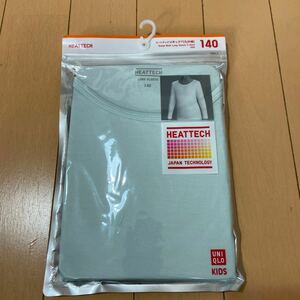 新品未使用　UNIQLOユニクロ　ヒートテックUネックTV 140サイズ女の子