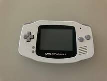 ゲームボーイアドバンス ホワイト GBA AGB-001 初期型 本体 任天堂 日本製 MADE IN JAPAN_画像3