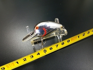 廃番 ボーマー ファットA B04F 1/5oz #MB/メタリッククロームブラックバック USED 管釣りにも DISCONTINUED BOMBER FAT A CRANKBAIT B4F