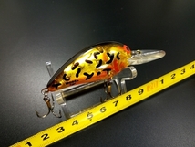 廃番色 ボーマー モデルA B06A 3/8oz #JIM5/ゴールドタイガー USED オフト村田基カラー DISCONTINUED OFT COLOR BOMBER MODEL A CRANKBAIT_画像2