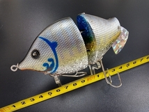 津波ルアーズ ホイッピーJ #BG/ブルーギル USED 元木正実 ツナミルアーズ TSUNAMI LURES WHIPPY J JOINTED BAITS_画像1