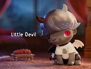 DIMOO No One's Gonna Sleep Tonight シリーズ【ピース】Little Devil(小悪魔)税込1650円2023年12月購入 赤い目が可愛らしい ポップマート