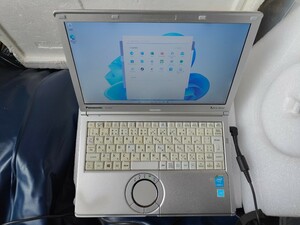 一円から販売 中古ノートパソコン パナソニック NX3 Core i5第四 世代 Win11Pro ms office 2021 メモリ4g HDD250GB ノートパソコン 1/9