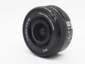 ソニー SONY E PZ 16-50mm F3.5-5.6 OSS SELP1650 ブラック 《 標準パワーズーム 軽量コンパクト パンケーキレンズ 》 ＃I55074401