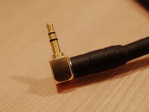 ★MOGAMI 2549 XLR2オス-L型ステレオミニプラグ3.5mm 変換ケーブル 2.5m Yケーブル 金メッキ OYAIDE P-3.5GL NC3MXX-B ブランド-長さ変更可_画像6