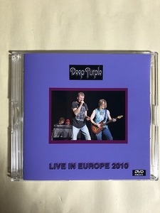 DEEP PURPLE DVD VIDEO LIVE IN EUROPE 2010 2枚組　同梱可能
