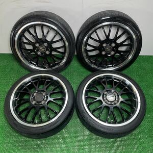 S-HOLD 16インチ 5.5J +48 PCD100 165/45R16 HANKOOK VENTUS PRIME 3 タイヤ ホイール セット タント ワゴンR NBOX等