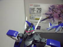 ほぼ素組 HG 1/100 マクロス YF-29 デュランダルバルキリー マクシミリアン・ジーナス機 フルセットパック 水転写デカール新品付き_画像2