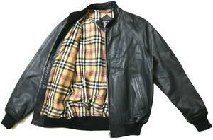 程度良好！◆80’s Leather Wear 牛革 レザージャケット◆やや細身Mサイズ（身長164-166センチ位） 