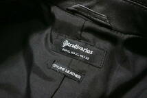 程度良好！◆stradivarius ストラディバリウス 羊革 レザーライダースジャケット◆女性LLサイズ相当（身長171-173センチ位）_画像7