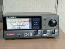 第一電波工業 SX100 通過形SWR・パワー計【1.6～60MHz】3KW 中古 動作品_画像1