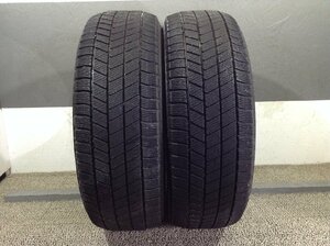 ブリヂストン ブリザック VRX3 225/60R17 2本 2021年製 1811 スタッドレスタイヤ (沖縄県・離島は発送不可)