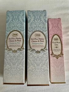 【新品未使用】SABON サボン フェイスポリッシャー　2個セット&フローラルジュレマスク