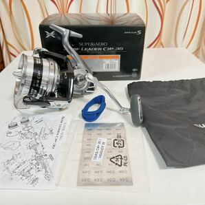 美品 SHIMANO シマノ スーパーエアロサーフリーダーCI4+ 35 細糸仕様 左右付替え可 03075 定価30910円