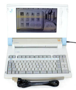 【モノクロ液晶/動作美品】Canon キャノン J1C キャノン ワープロ キャノワード CanoWord word processor 現状品 J1C VR VRⅡ/J1VR2 兄弟機