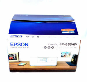 【激レア/新品未使用】EPSON エプソン EP-883AW カラリオ A4インクジェットプリンター 複合機 コピー スキャン Wi-Fi Direct 両面印刷対応