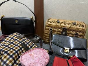 【JV5370a】バッグ・ハンカチ・タオル・センス・ネクタイ・財布・小物おまとめ レディース メンズ 男女兼用 掘り出し物 保管品