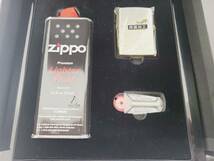 【BF-6374】ZIPPO ジッポー 2SG-CATW キャットウォーク SG シルバー ゴールド 猫ちゃんシルエット 未使用品 オイルライター 保管品_画像2