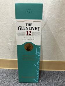 【JV5730】グレンリベット12年 ダブルオーク GLENLIVET 700mL 40% 箱付き スコッチウィスキー シングルモルト 保管品 美品