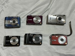 デ★ジャンク品 デジタルカメラ Panasonic DMC-LS1 DMC-FX66 DMC-FX7 DMC-TZ7 DMC-FS20 DMC-FX1 6点セット