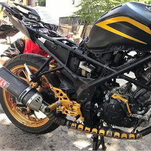 バイク チャンバー/エキパイガード カスタム ホンダ CRM50 CRM80 CRM250R CRM250AR CR80 CR85 CR125 CR250 ヒートガードパーツの画像2