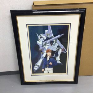 最終出品　送料込　伊藤忠　機動戦士ガンダム 逆襲のシャア　アムロ　北爪宏幸　版画　　検　原画　セル画　サイン