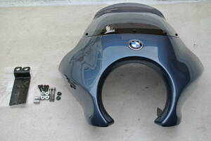 BMW R1150R R1100R ロードスター用 純正OPフロントスクリーン 取付ビス&ボルト 取付ステーすべて付属 ボルトオン装着可能 極美品 大変綺麗