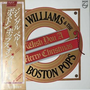 41935 John Williams and the Boston Pops / We Wish You a Merry Christmas *反り大 ※帯付き