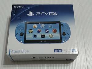 ☆ 新品同様 ☆ PSVITA 2000 アクアブルー blue 本体 vita 8GB メモリーカード ビータ 