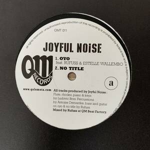 【'04 12インチ】 Joyful Noise - Oyo ディープハウス アフロハウス ラテンハウス フューチャージャズ 