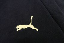 r2_2131 PUMA プーマ ロゴプリント スウェットパーカー＆スウェットパンツ 上下セット 上→黒・2XL相当/下→紺・L_画像6