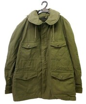 r2_2114 60年代 60s 米軍実物 U.S.AIRFORCE アメリカ空軍 WIND RESISTANT CONMERジップ フィールドジャケット BROXTON GARMENT製 サイズXL_画像1