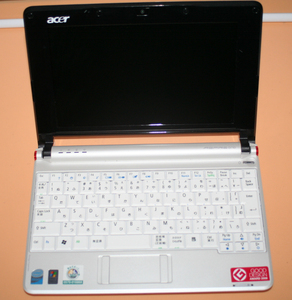 acer『Aspire one series ZG5』 　エイサー　ジャンク