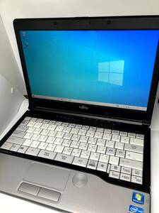 【親指シフト】富士通 LIFEBOOK S762/E i7-3610QM 8G SSD256GB DVDROM WIN10