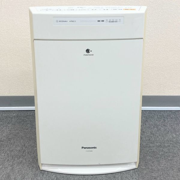 nanoe加湿空気清浄機 Panasonic F-VC55XK-W - 冷暖房/空調