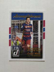 LIONEL MESSI　16-17 Panini Donruss　Accomplishments インサートカード